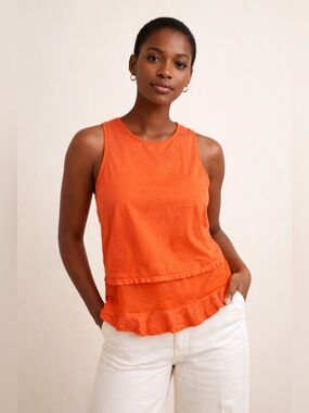 J. Crew double layer tank